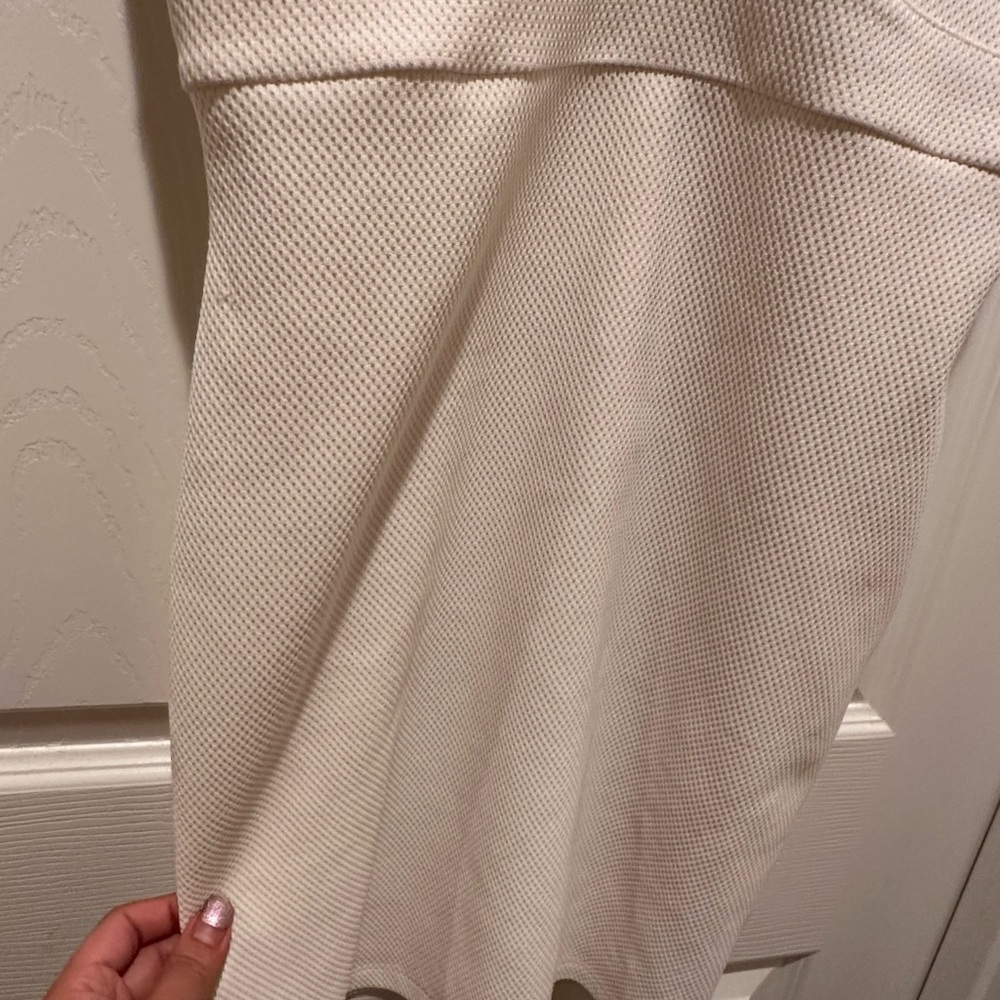 White cocktail dress